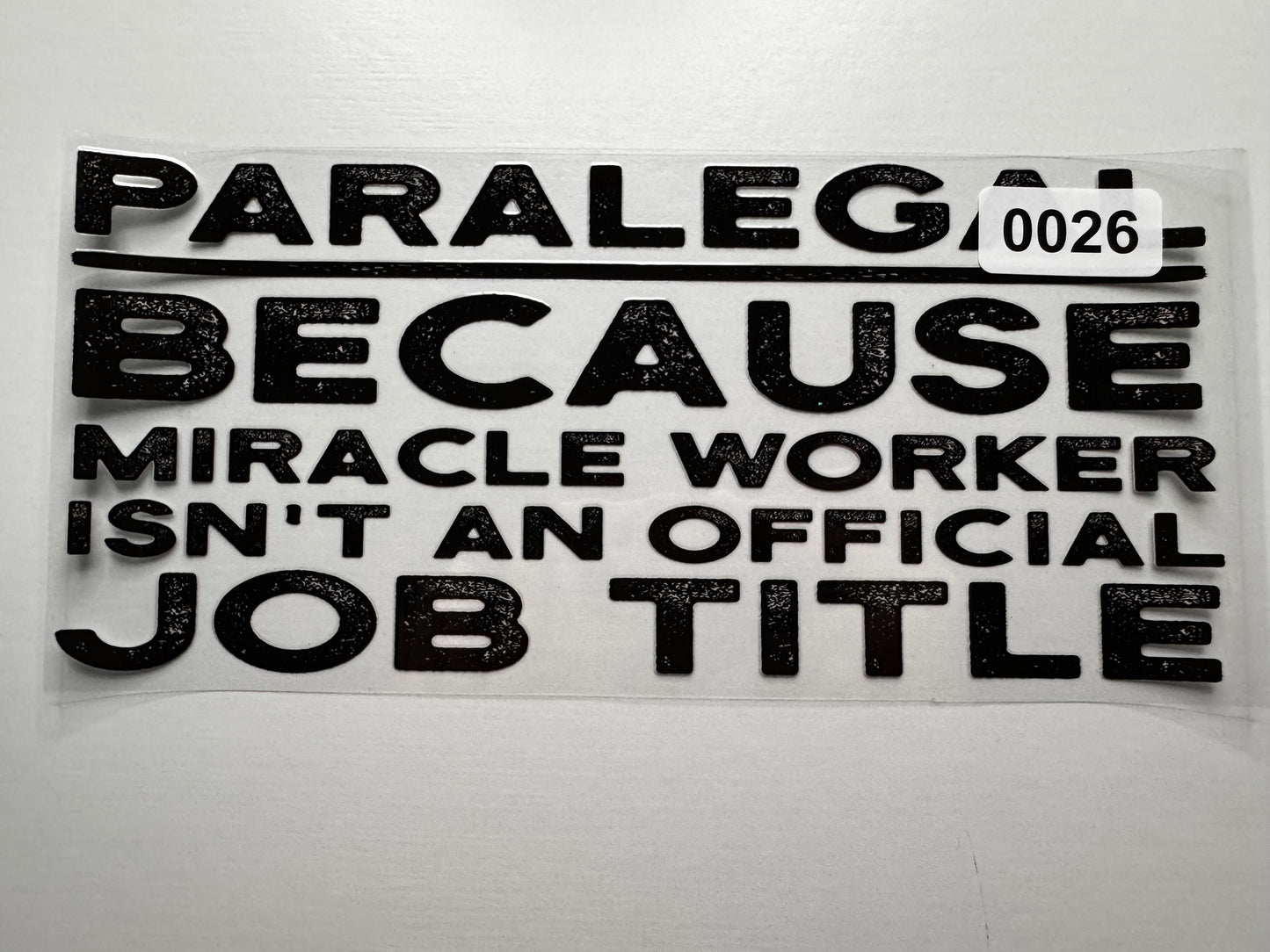 Paralegal #0026