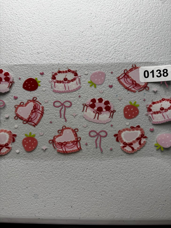Strawberry Cake #0138