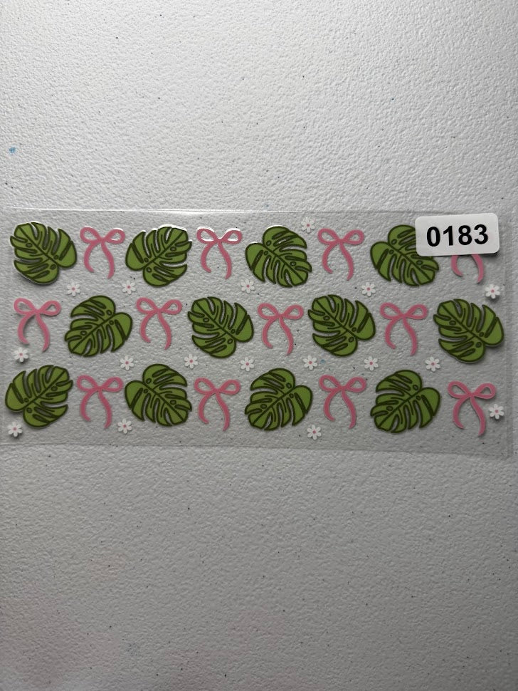 Bows & Monstera #0183