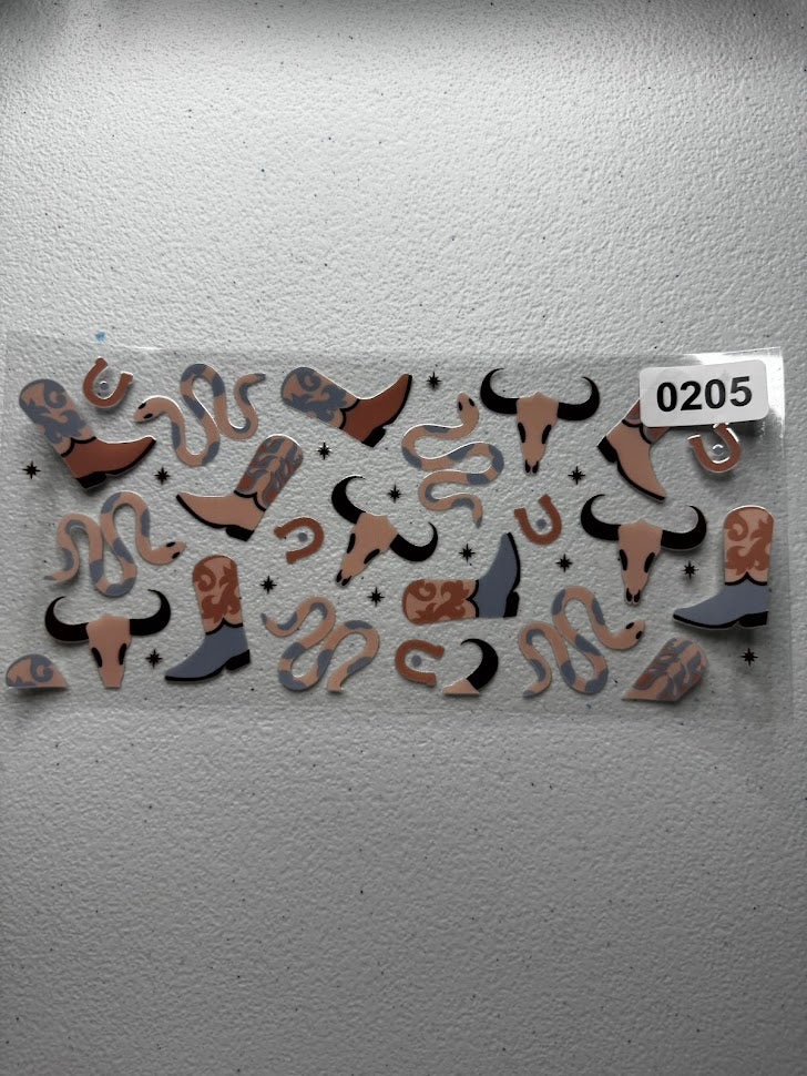 Western - Boots & Snakes #0205