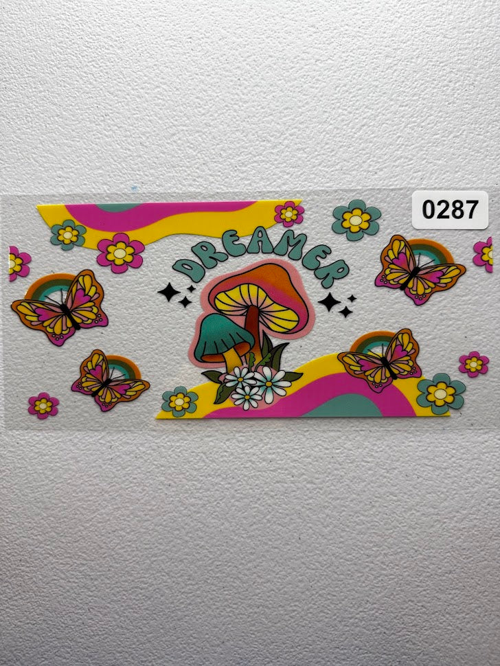 Dreamer - Butterflies & Flowers #0287