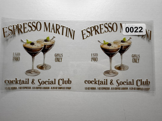 Espresso Martini #0022