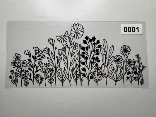 Black Flowers #0001