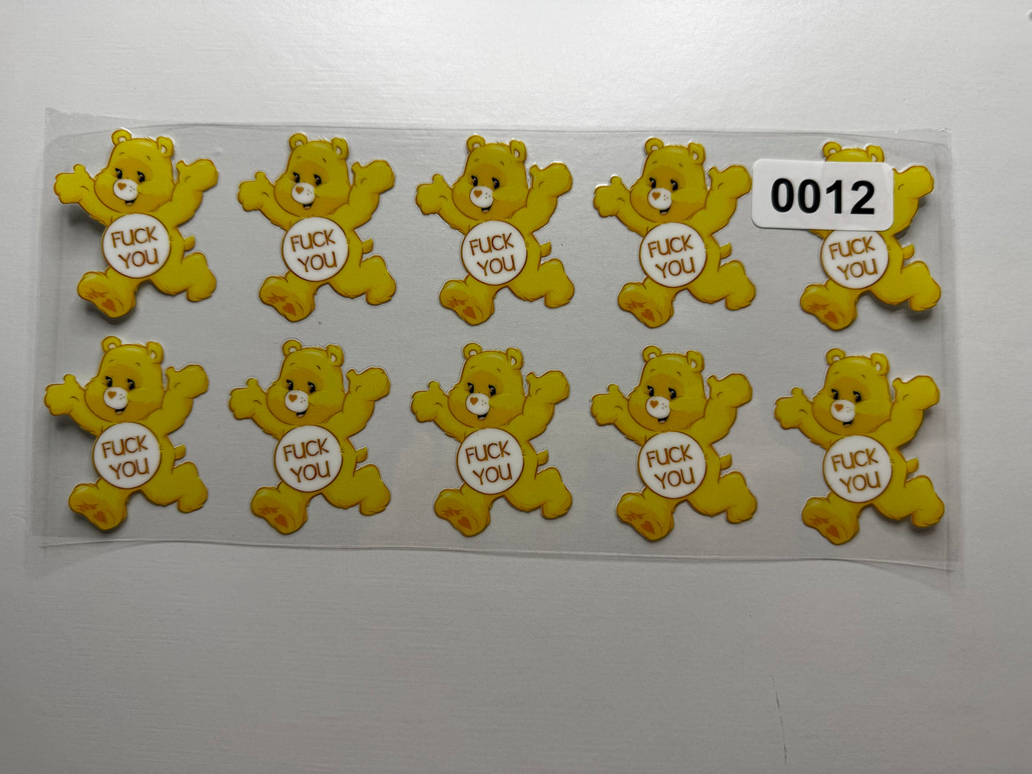 Swear Bear FU #0012