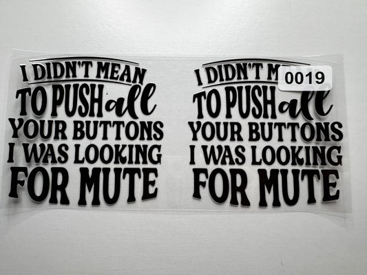 Pushing Buttons #0019