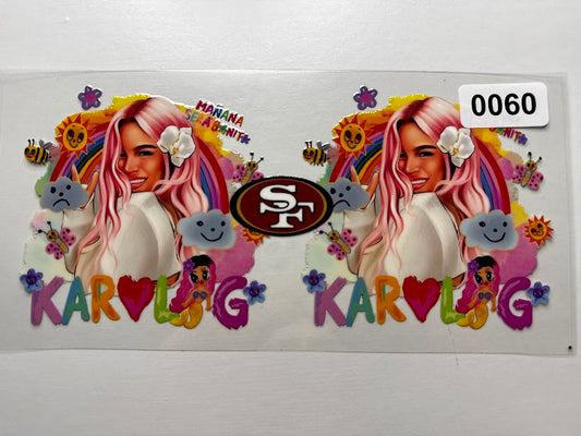 San Francisco 49ers Karol G #0060
