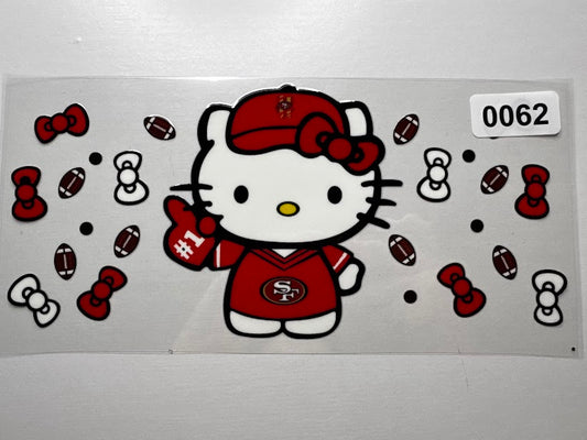 San Francisco 49ers Hello Kitty #0062