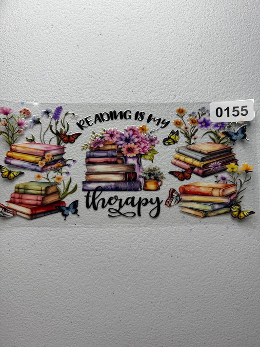 Reading is my therapy #0155