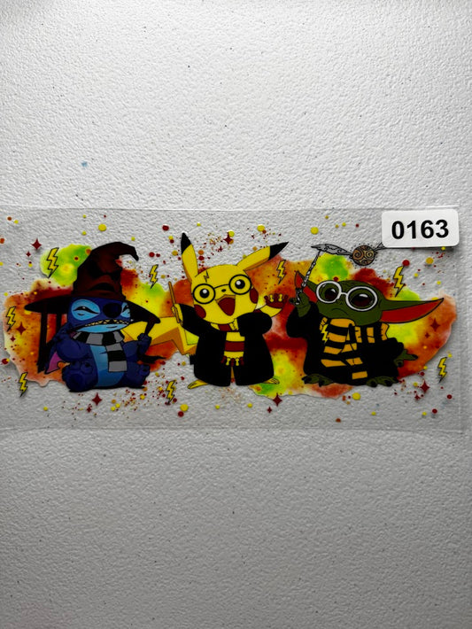 Harry Potter - Stitch, Baby Yoda, Pikachu #0163