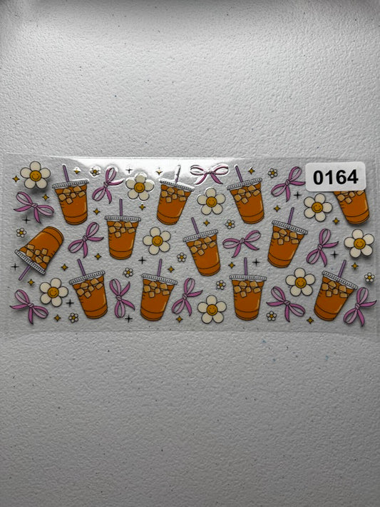 Iced Coffee & Bows #0164