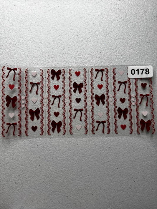 Bows & Hearts #0178
