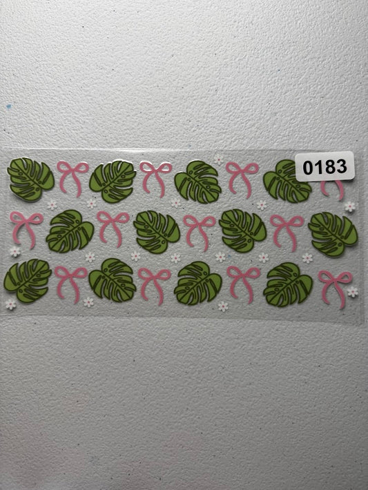Bows & Monstera #0183
