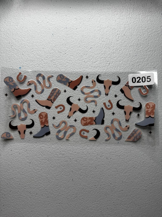 Western - Boots & Snakes #0205
