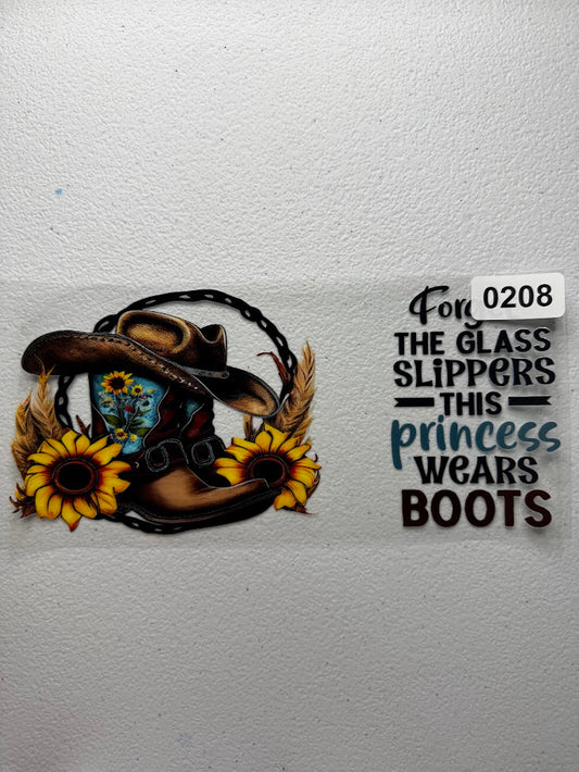 Western - Forget the glass slippers #0208