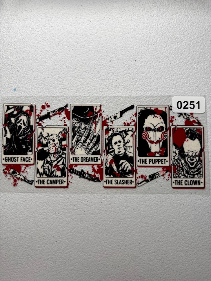 Horror (Ghost Face, Freddy, Jason, etc) #0251