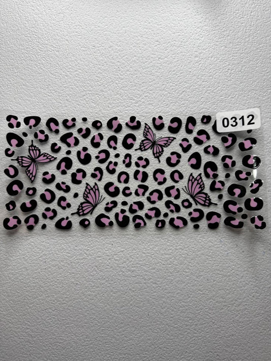 Butterflies & Cheetah Print #0312