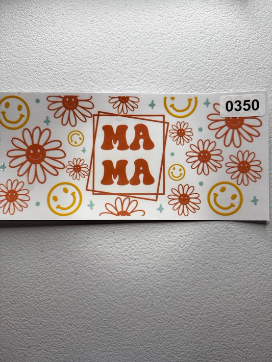 Mama Flower Smiley #0350