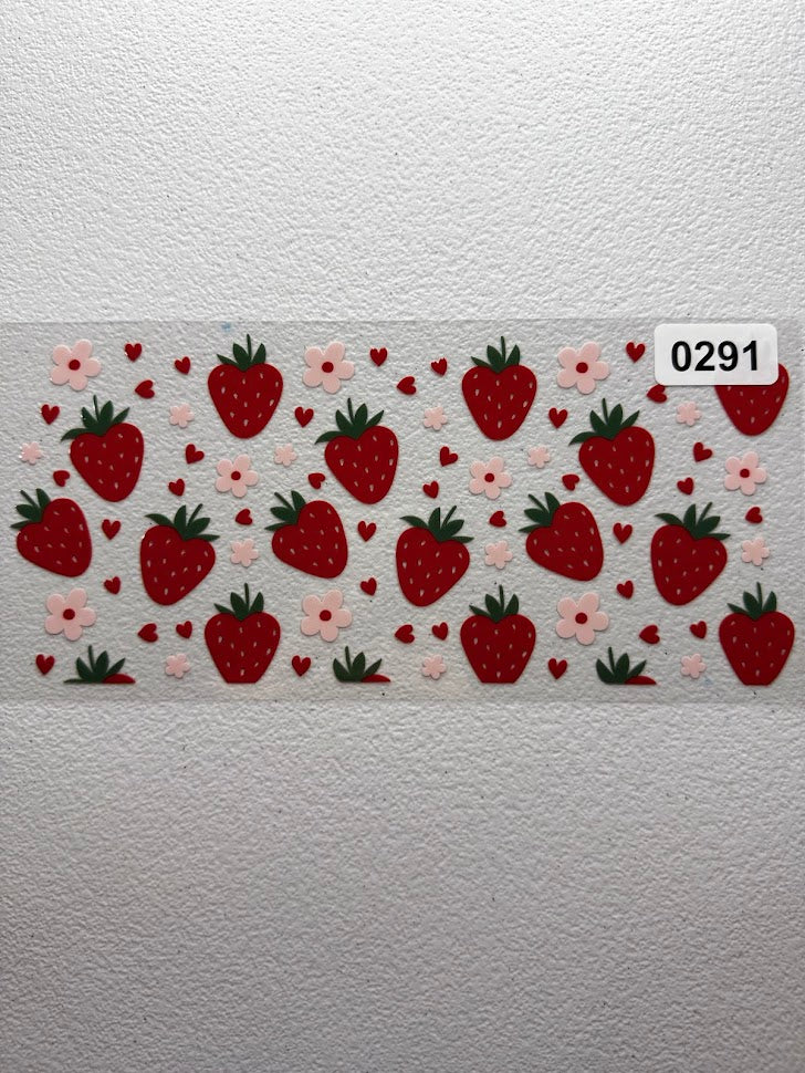 Strawberries & Flowers #0291