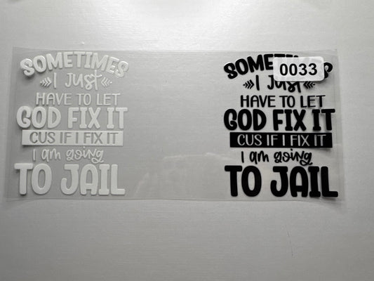 Let God Fix It #0033