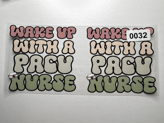 PACU Nurse #0032
